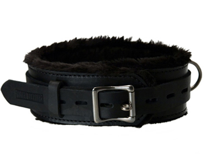 Strict Leather Premium Fur Lined Locking Collar 